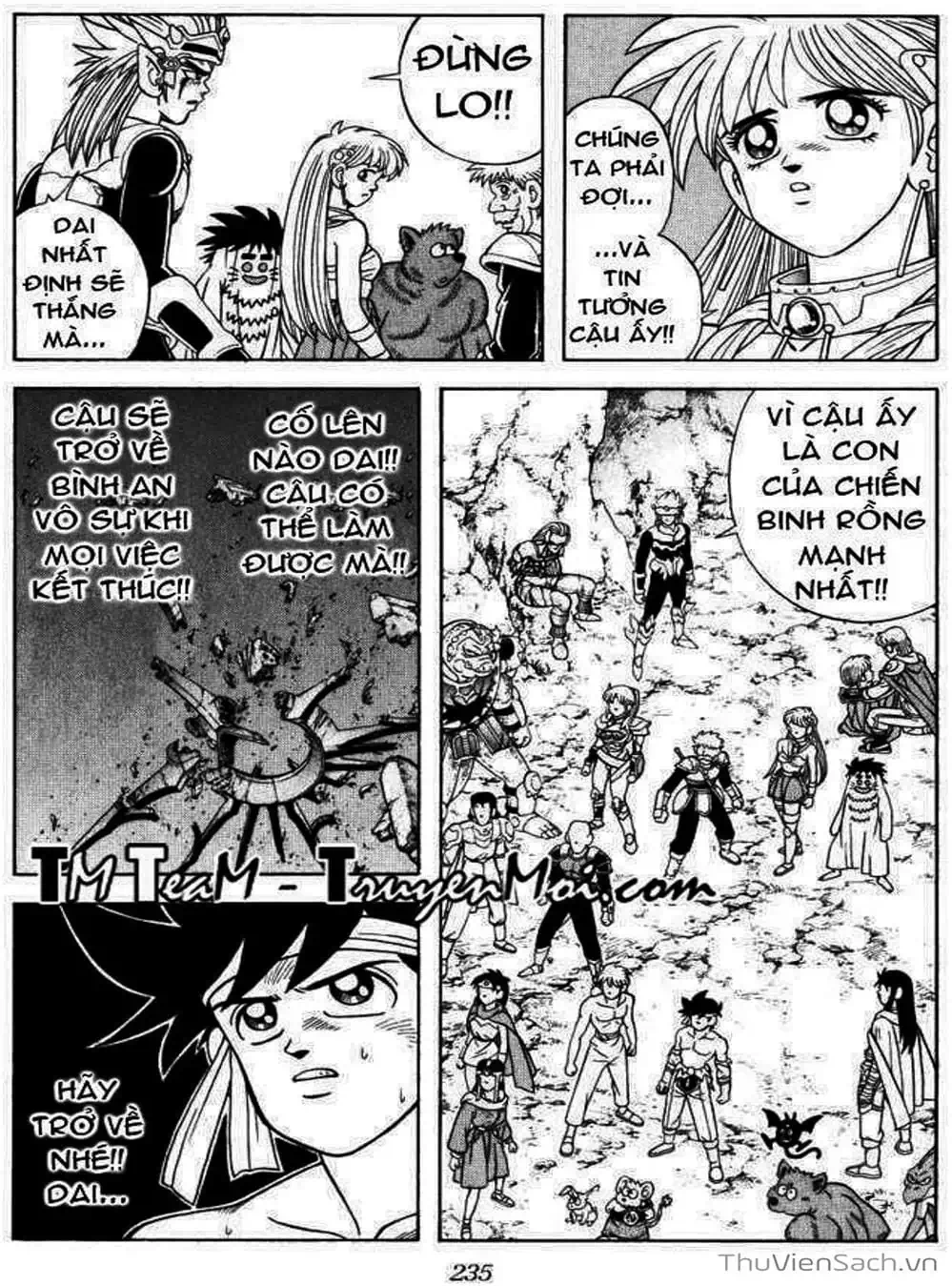 Truyện Tranh Dấu Ấn Rồng Thiêng - Dragon Quest trang 4