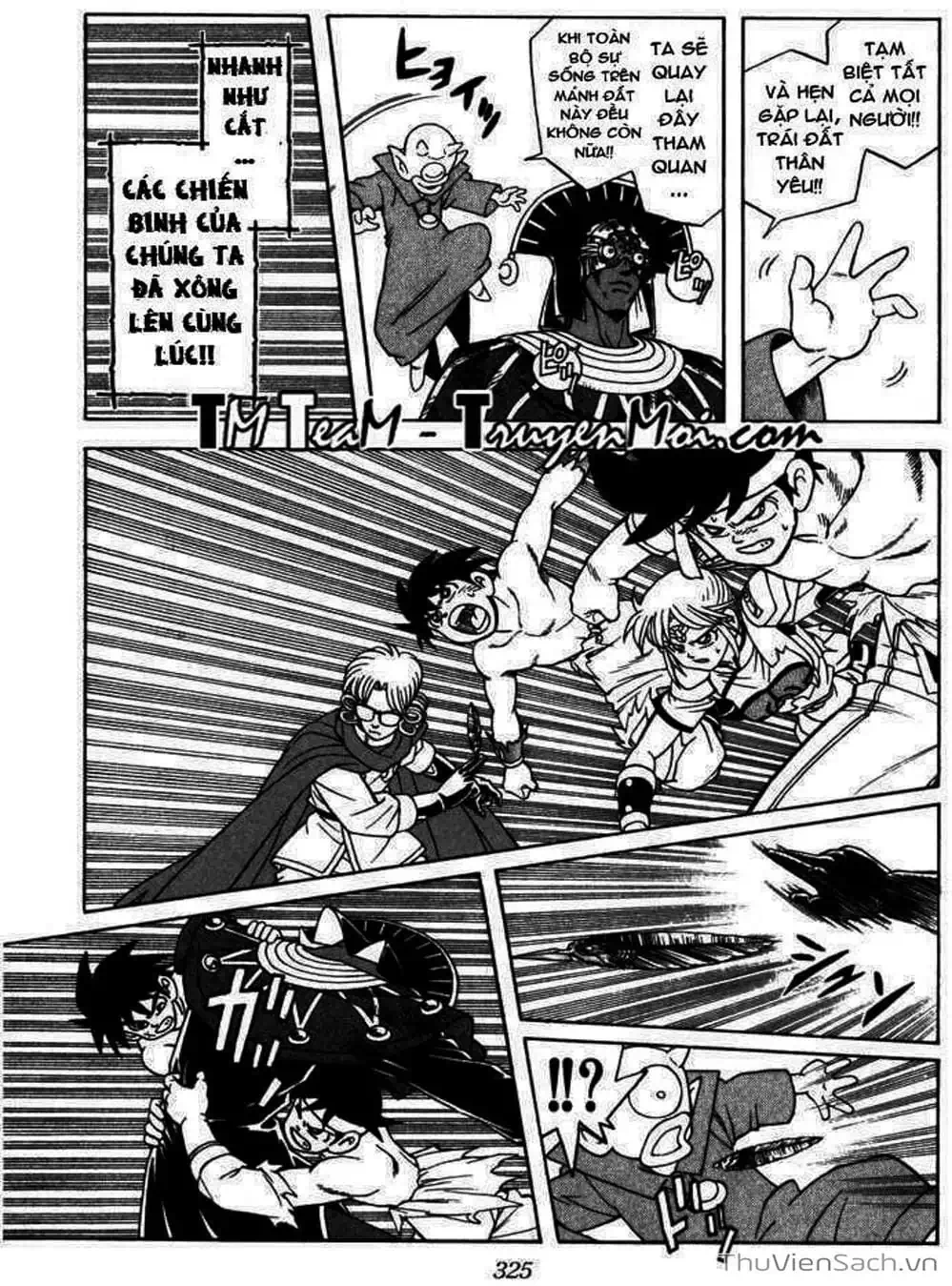 Truyện Tranh Dấu Ấn Rồng Thiêng - Dragon Quest trang 4