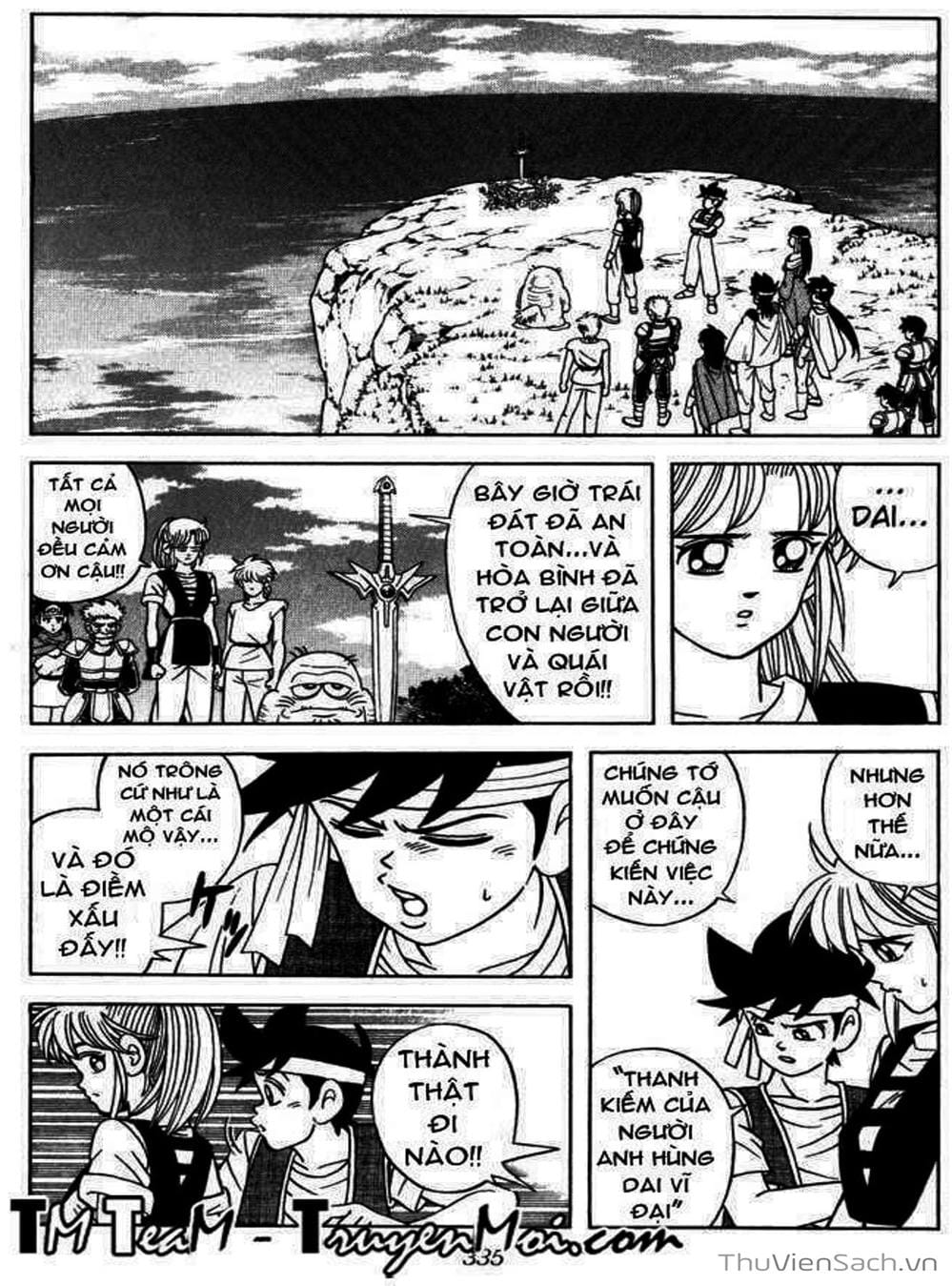 Truyện Tranh Dấu Ấn Rồng Thiêng - Dragon Quest trang 4