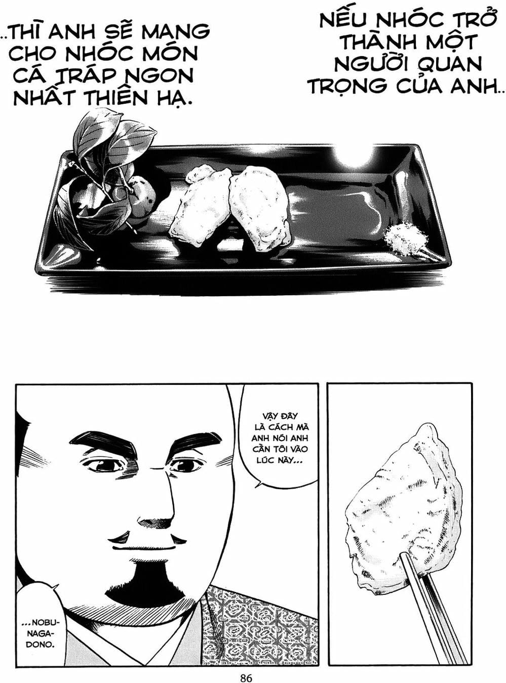 Truyện Tranh Đầu Bếp Của Nobunaga - Nobunaga No Chef trang 4