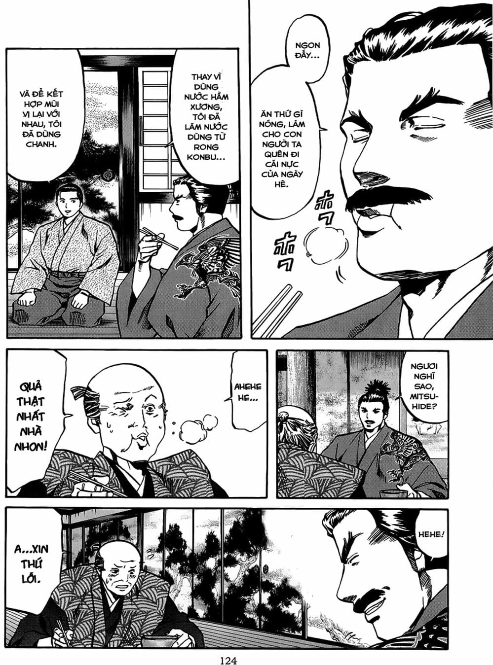 Truyện Tranh Đầu Bếp Của Nobunaga - Nobunaga No Chef trang 4