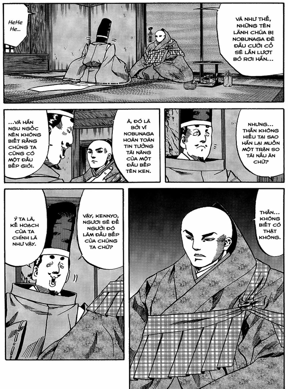 Truyện Tranh Đầu Bếp Của Nobunaga - Nobunaga No Chef trang 4