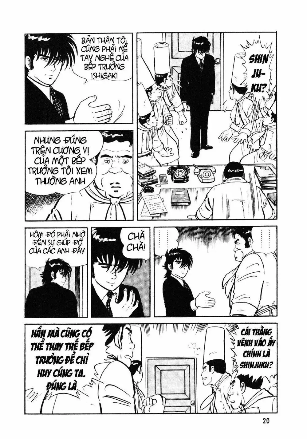 Truyện Tranh Đầu Bếp Trứ Danh - The Chef trang 3