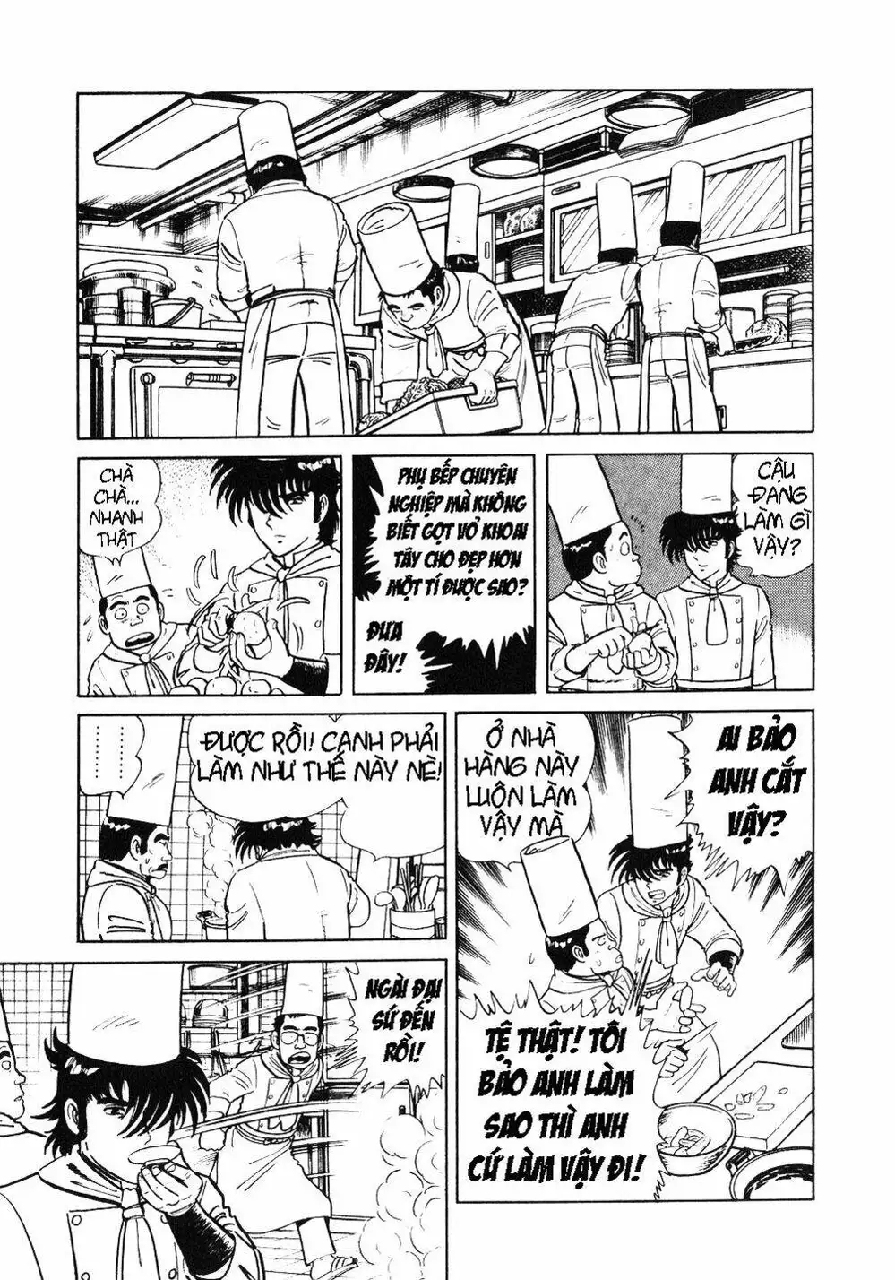 Truyện Tranh Đầu Bếp Trứ Danh - The Chef trang 3
