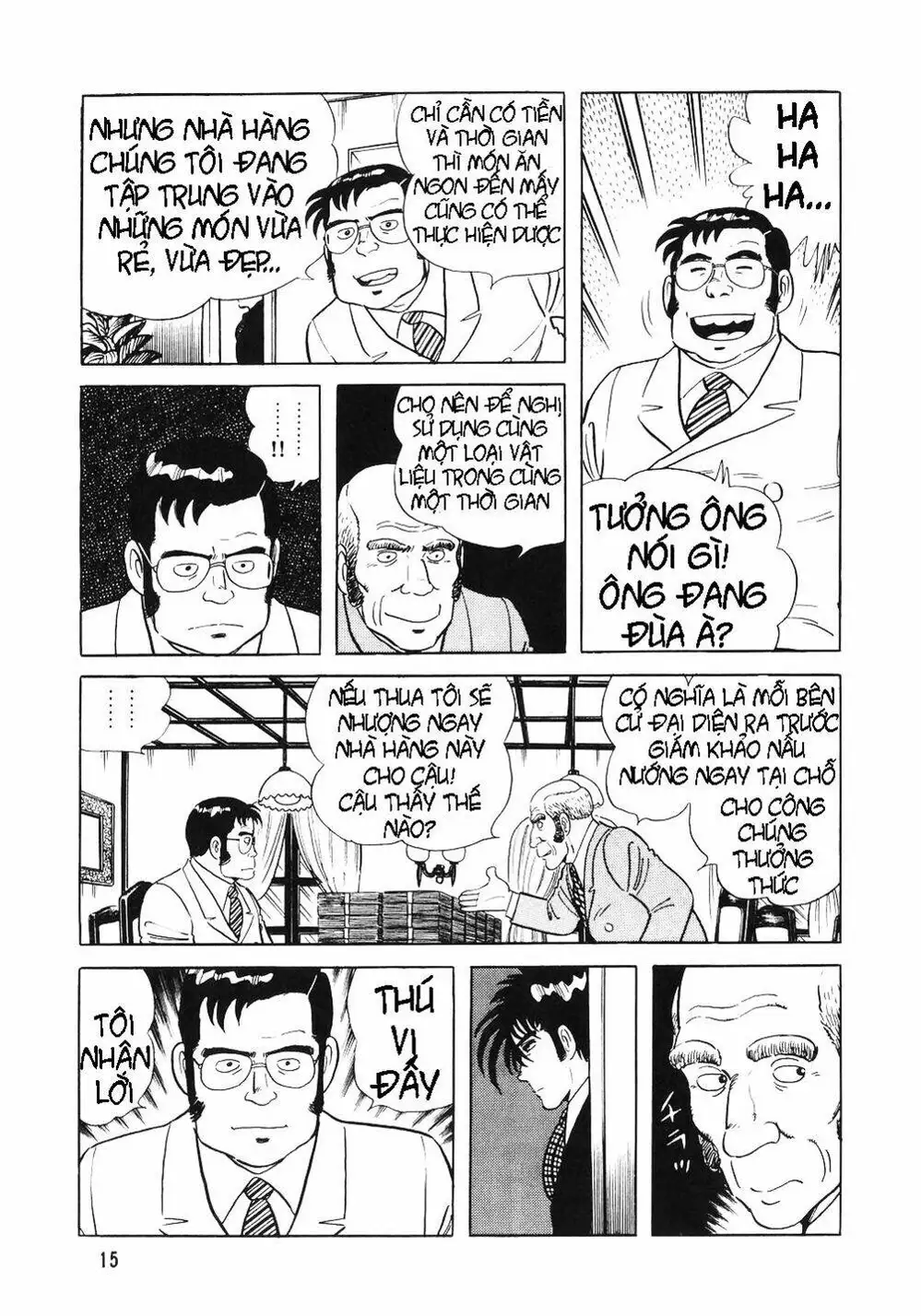 Truyện Tranh Đầu Bếp Trứ Danh - The Chef trang 3