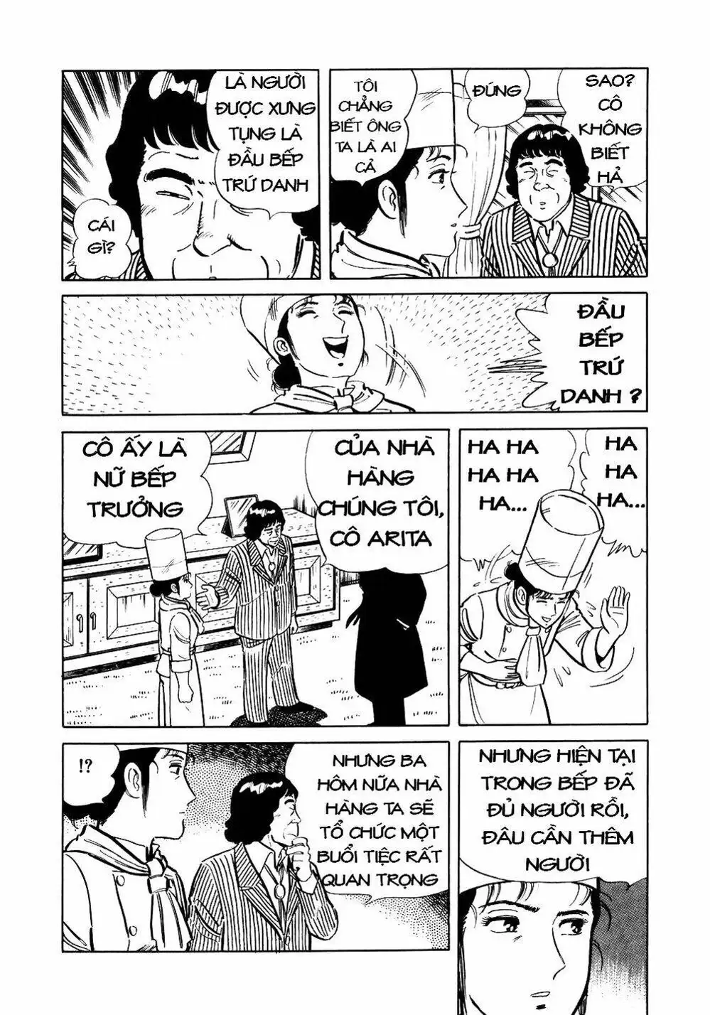 Truyện Tranh Đầu Bếp Trứ Danh - The Chef trang 3