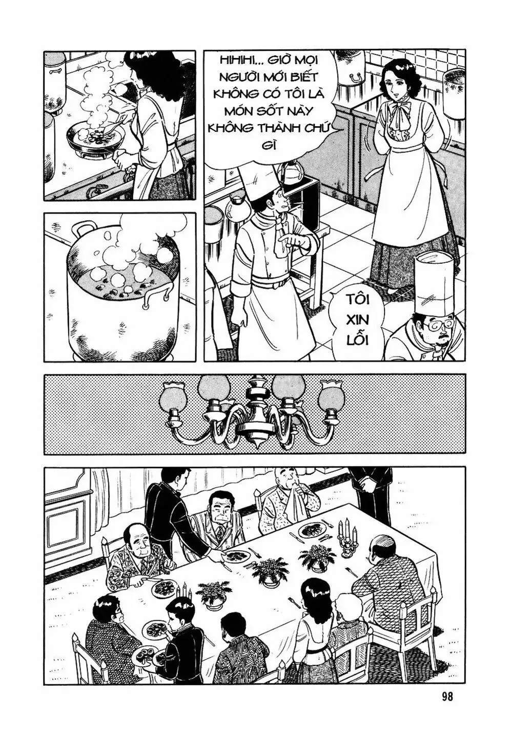 Truyện Tranh Đầu Bếp Trứ Danh - The Chef trang 3