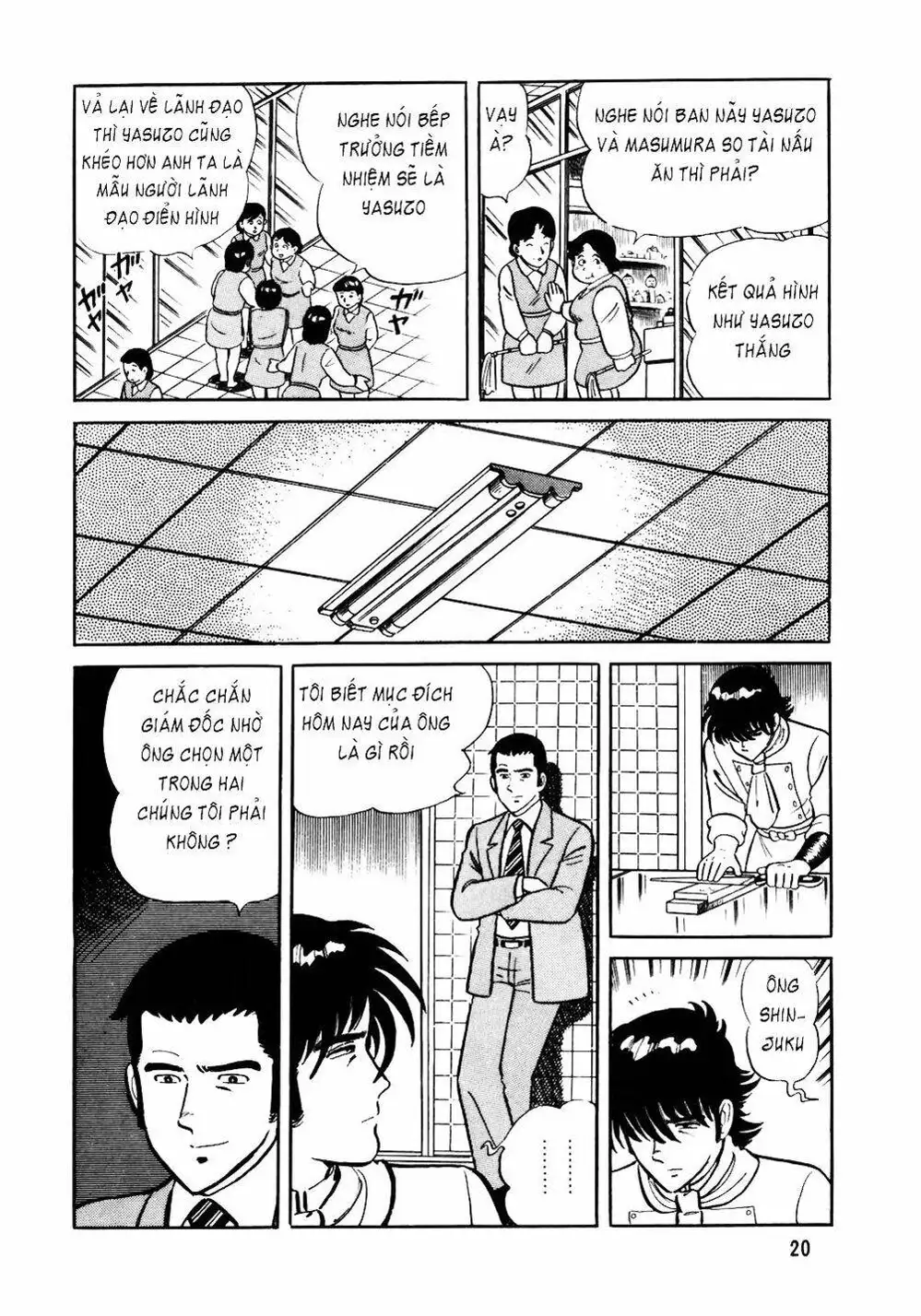 Truyện Tranh Đầu Bếp Trứ Danh - The Chef trang 3