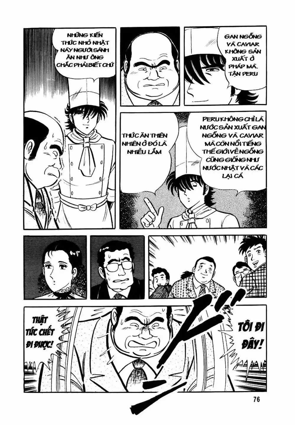 Truyện Tranh Đầu Bếp Trứ Danh - The Chef trang 3