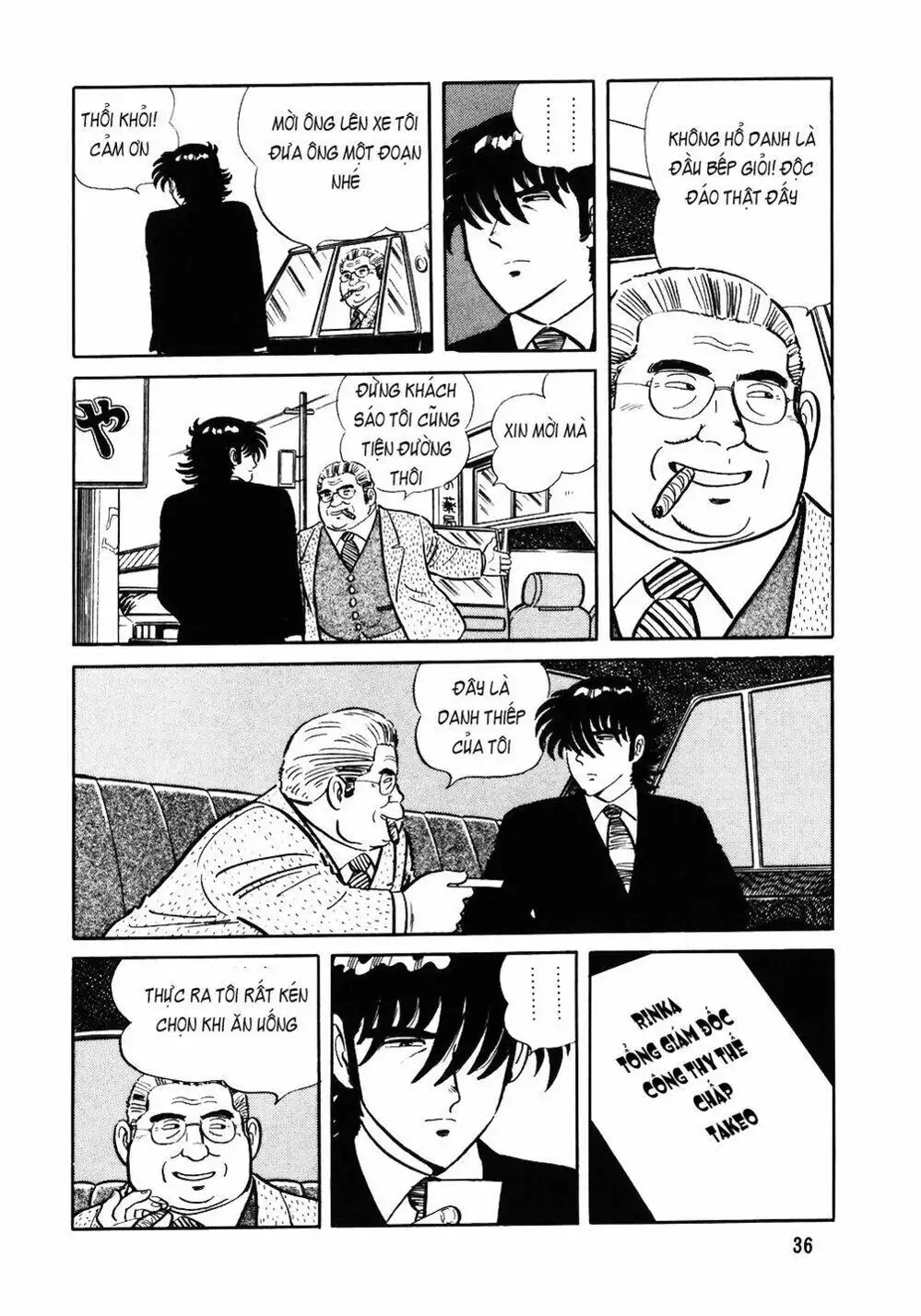 Truyện Tranh Đầu Bếp Trứ Danh - The Chef trang 3