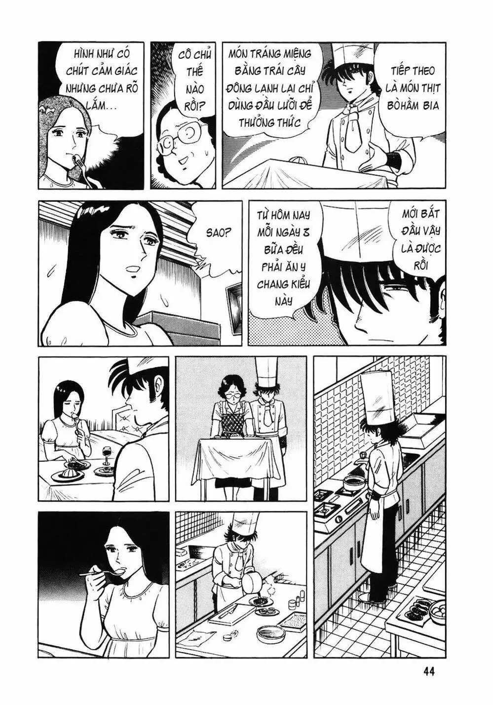 Truyện Tranh Đầu Bếp Trứ Danh - The Chef trang 3