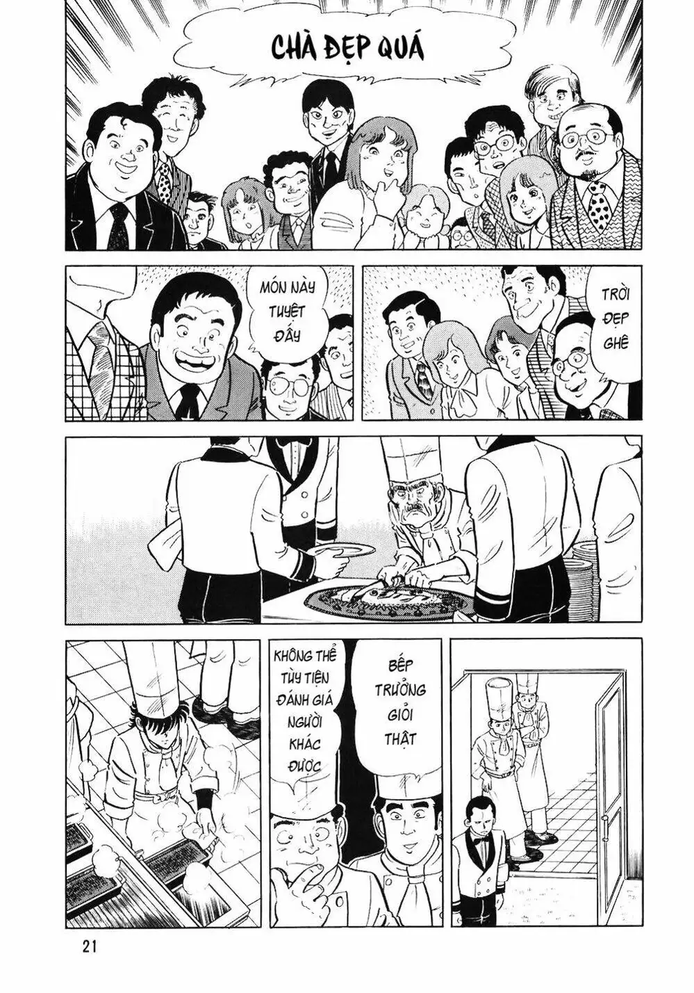 Truyện Tranh Đầu Bếp Trứ Danh - The Chef trang 3