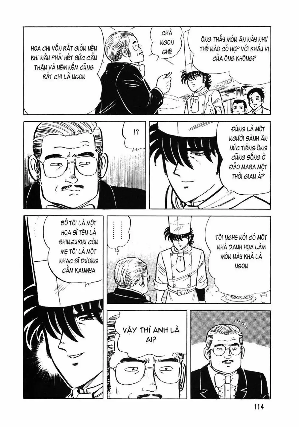 Truyện Tranh Đầu Bếp Trứ Danh - The Chef trang 3