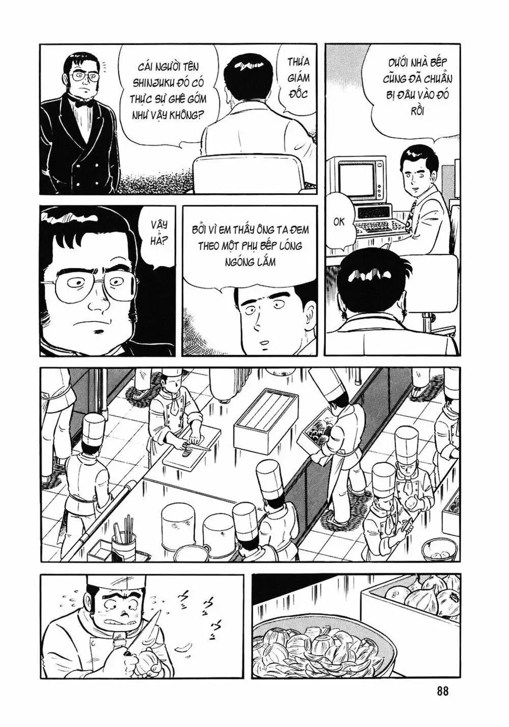 Truyện Tranh Đầu Bếp Trứ Danh - The Chef trang 3