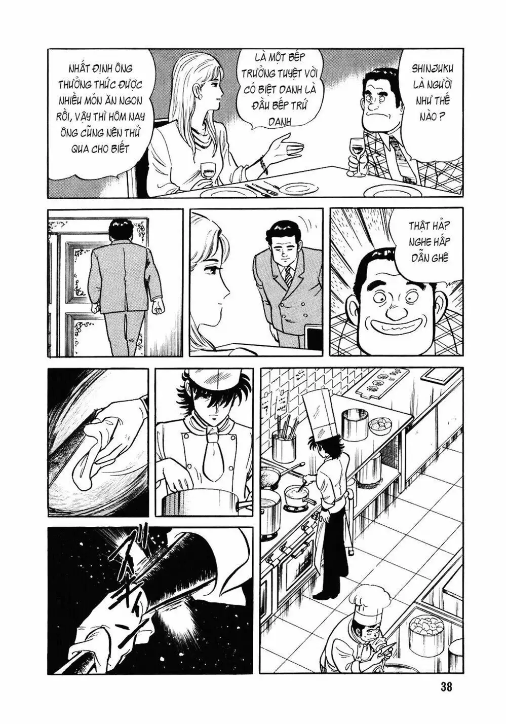 Truyện Tranh Đầu Bếp Trứ Danh - The Chef trang 3