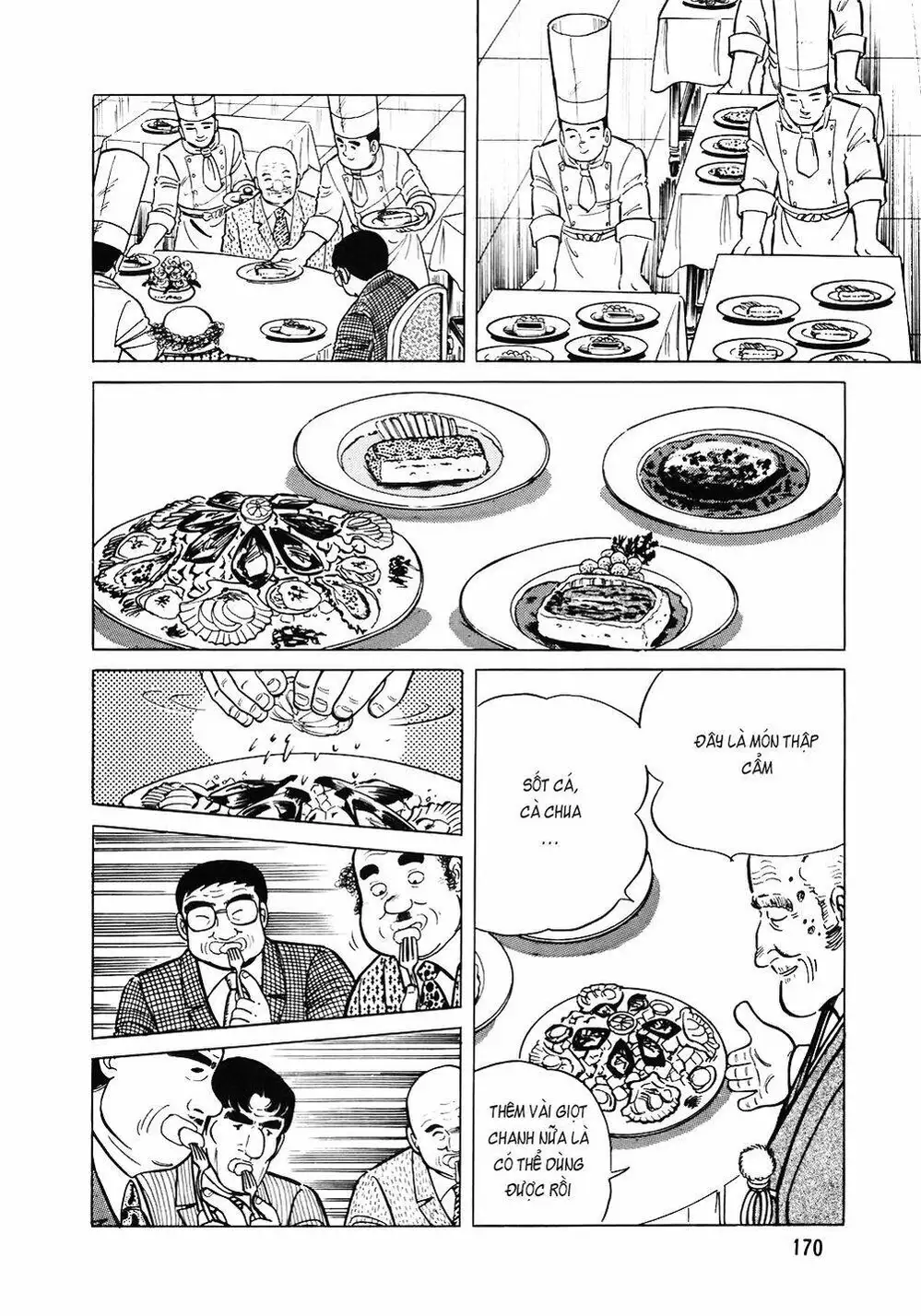 Truyện Tranh Đầu Bếp Trứ Danh - The Chef trang 3