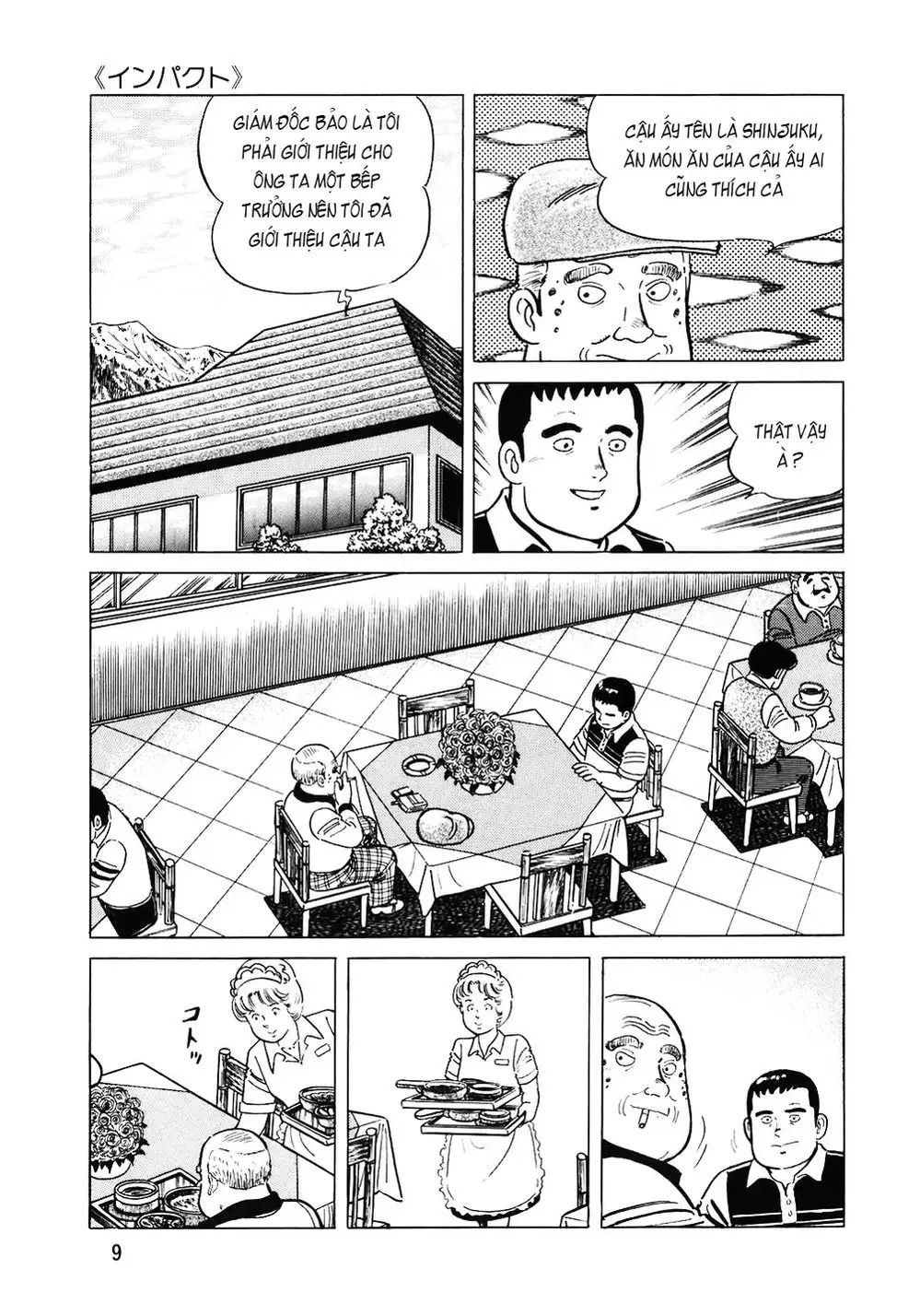 Truyện Tranh Đầu Bếp Trứ Danh - The Chef trang 3