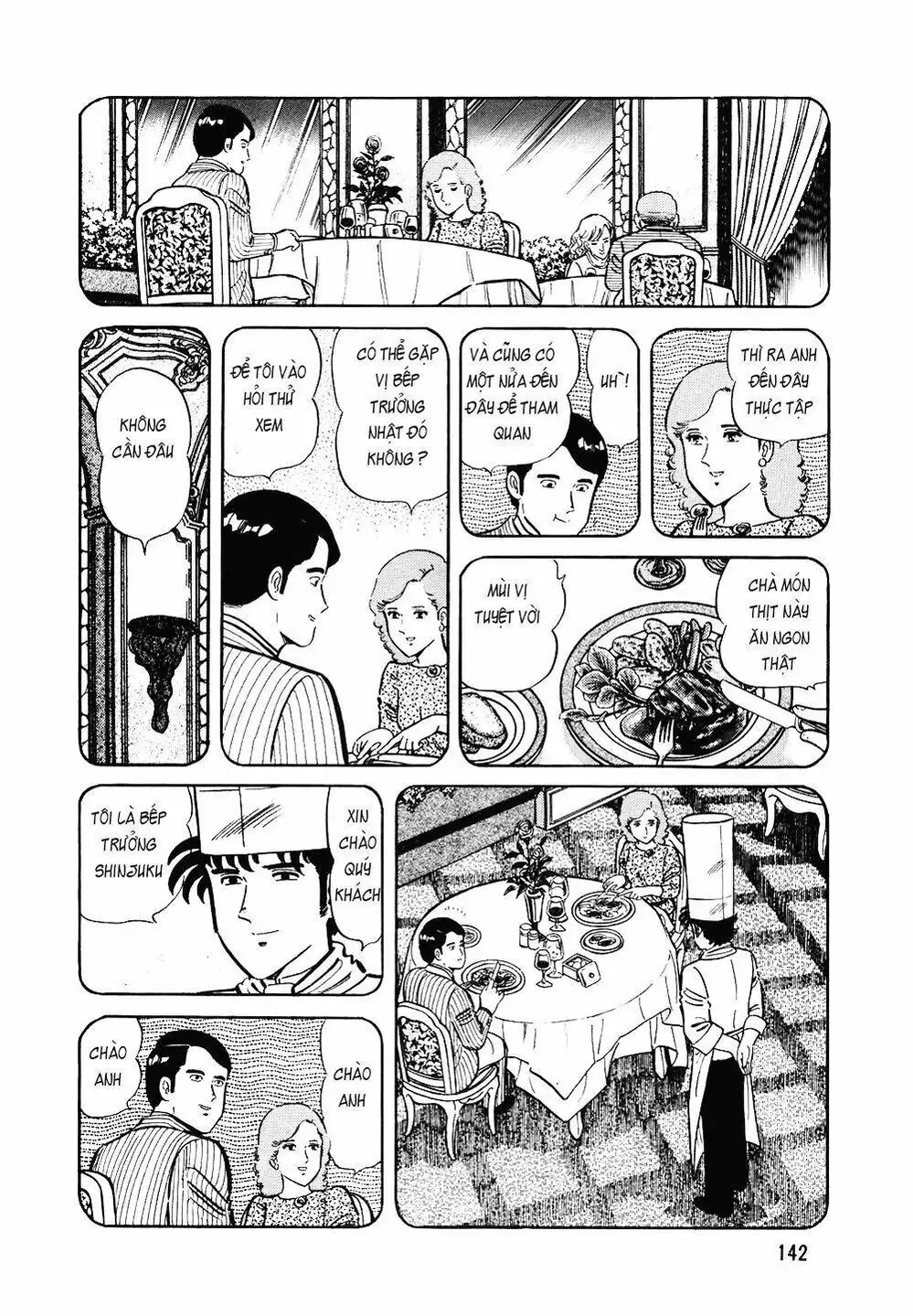 Truyện Tranh Đầu Bếp Trứ Danh - The Chef trang 3