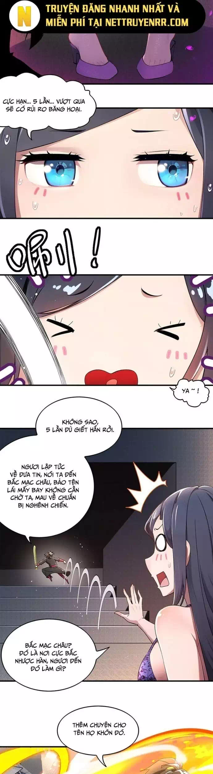 Truyện Tranh Đấu Yếm Thần trang 4