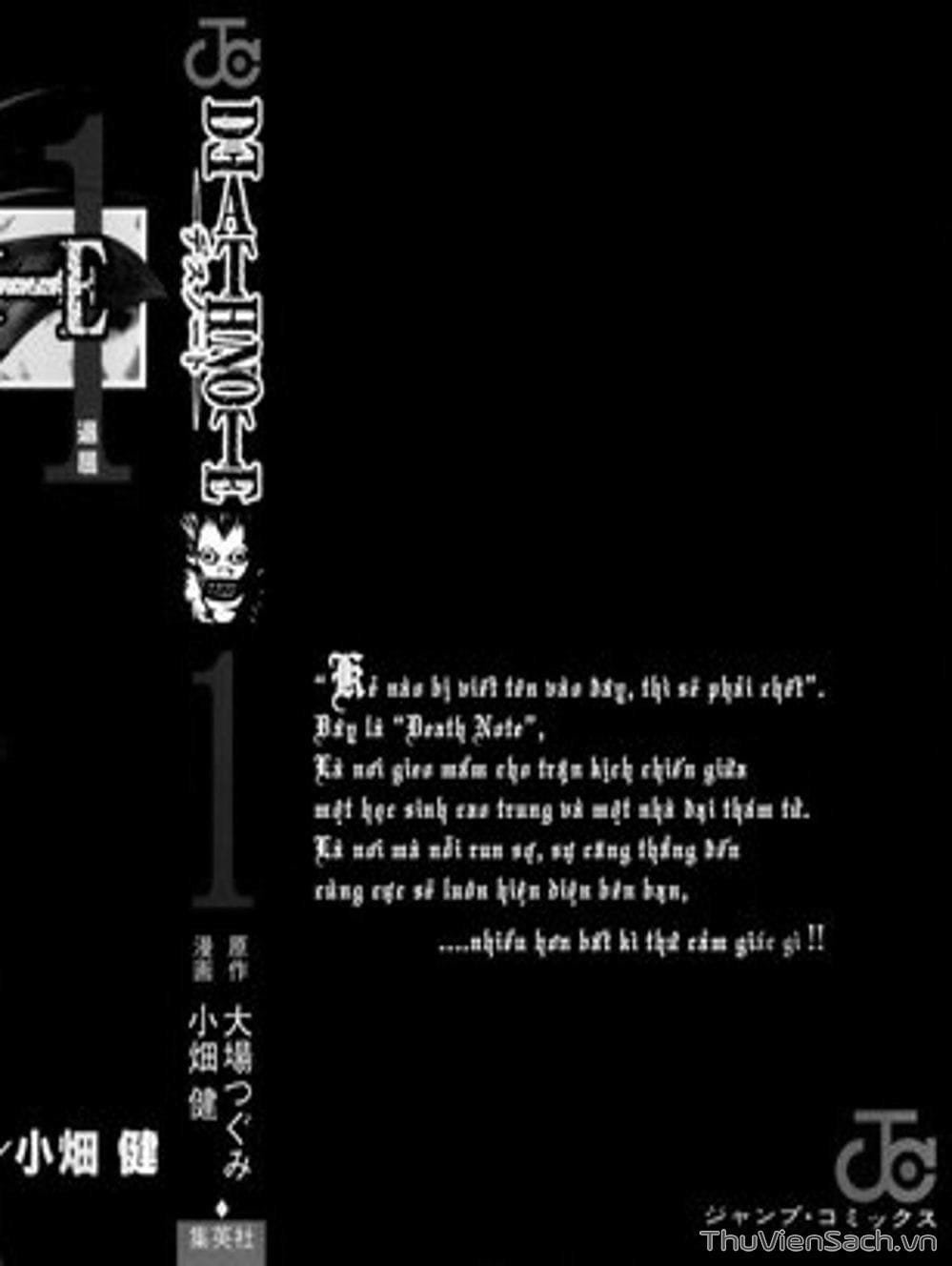 Truyện Tranh Cuốn Sổ Thiên Mệnh - Death Note trang 3