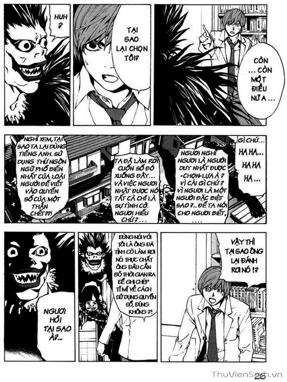 Truyện Tranh Cuốn Sổ Thiên Mệnh - Death Note trang 3