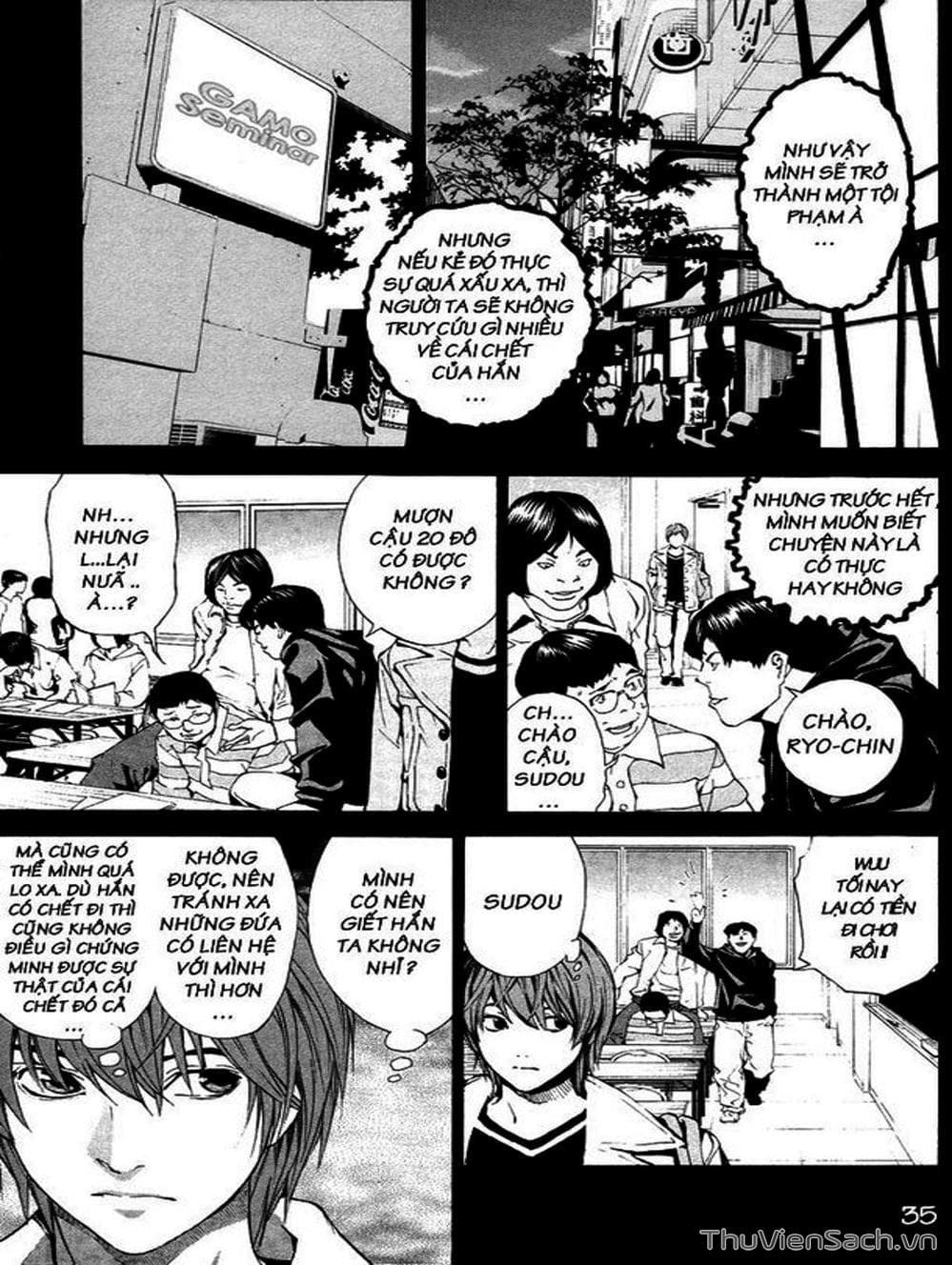 Truyện Tranh Cuốn Sổ Thiên Mệnh - Death Note trang 3