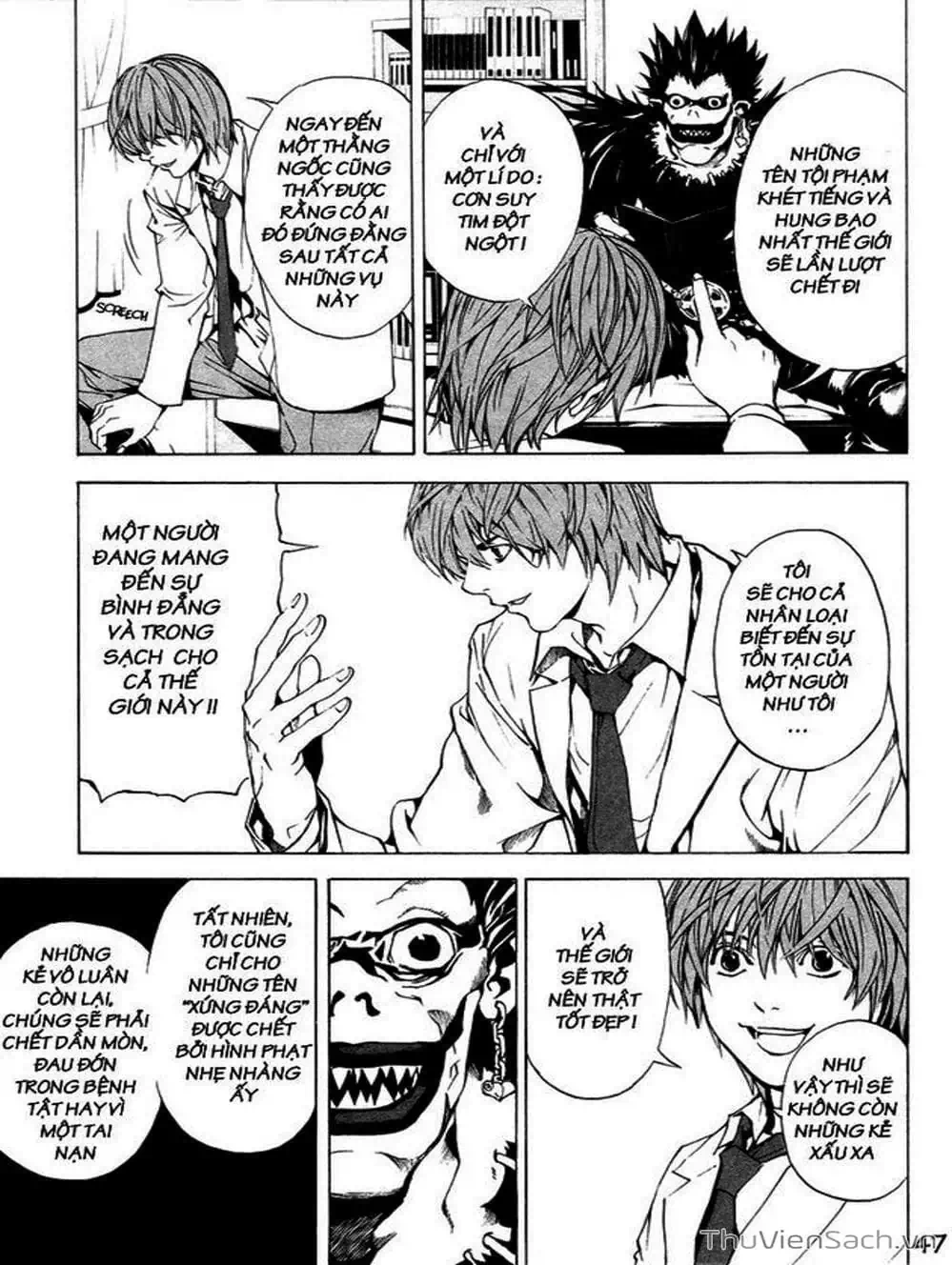 Truyện Tranh Cuốn Sổ Thiên Mệnh - Death Note trang 3