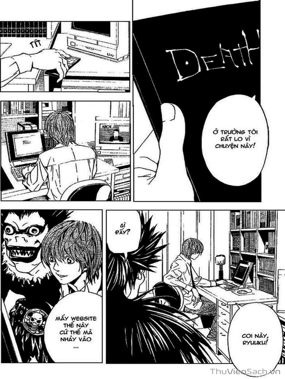 Truyện Tranh Cuốn Sổ Thiên Mệnh - Death Note trang 3