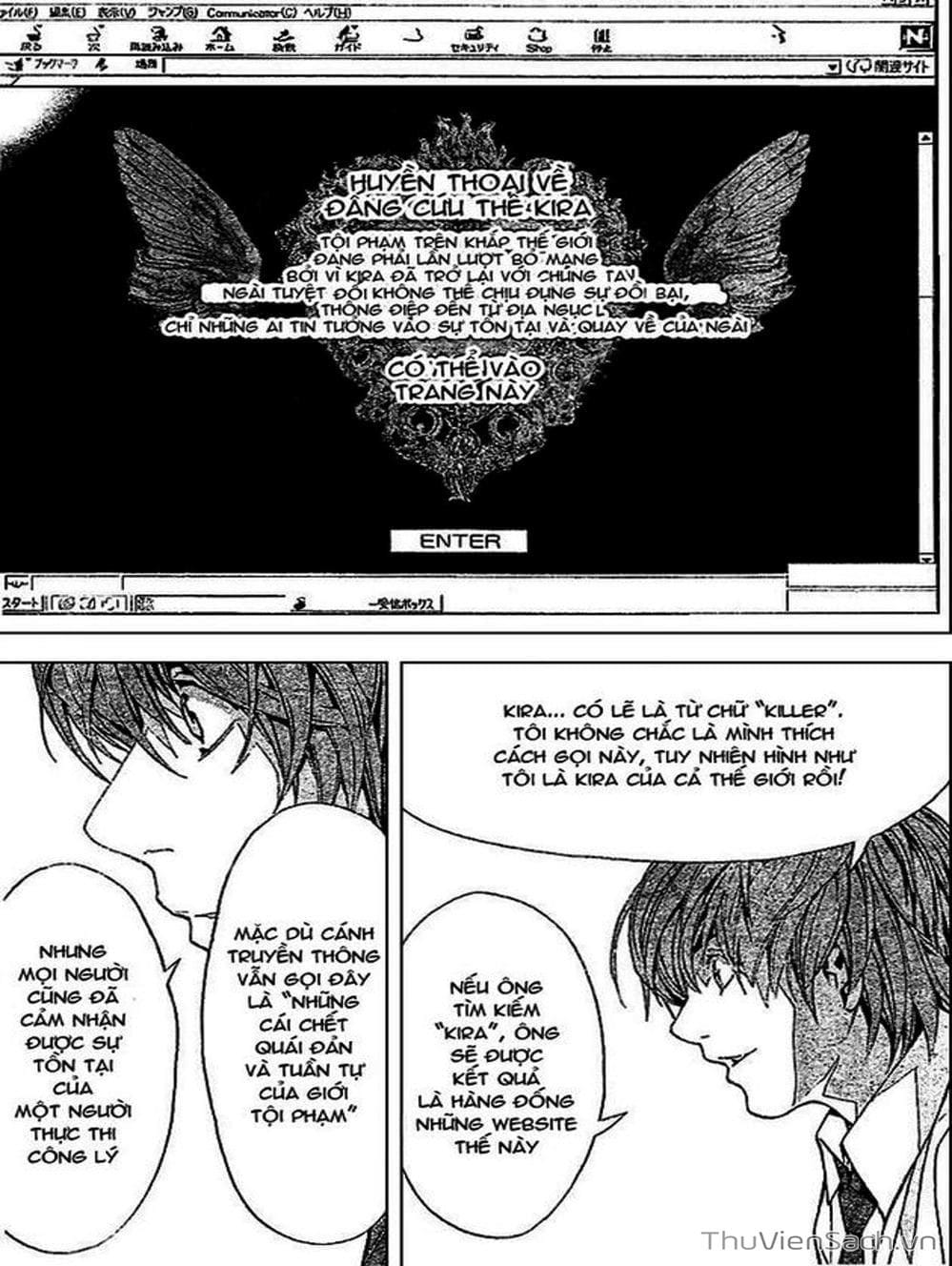 Truyện Tranh Cuốn Sổ Thiên Mệnh - Death Note trang 3