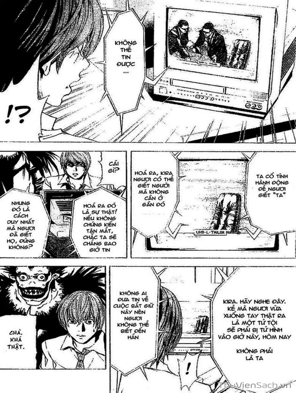 Truyện Tranh Cuốn Sổ Thiên Mệnh - Death Note trang 3