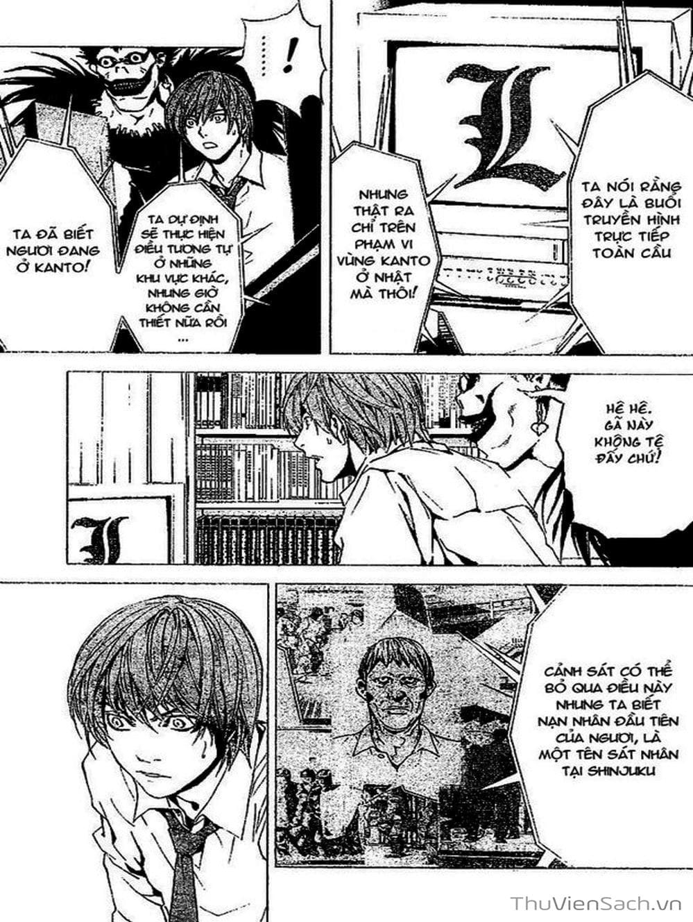 Truyện Tranh Cuốn Sổ Thiên Mệnh - Death Note trang 3