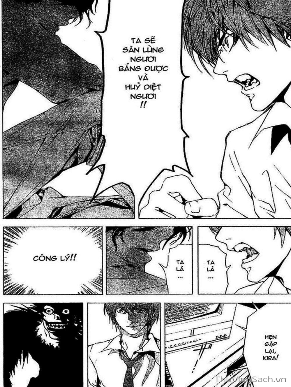 Truyện Tranh Cuốn Sổ Thiên Mệnh - Death Note trang 3