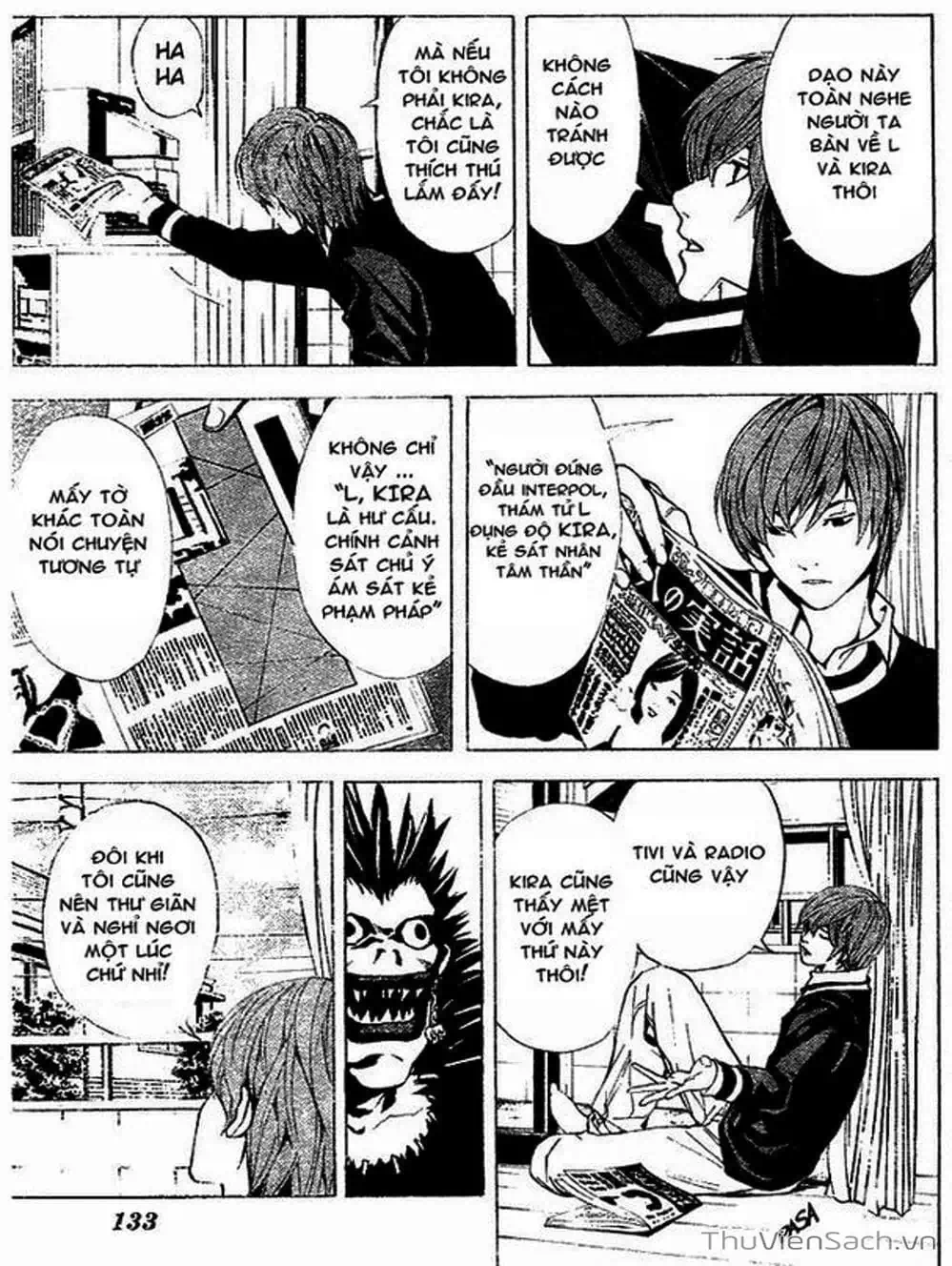 Truyện Tranh Cuốn Sổ Thiên Mệnh - Death Note trang 3