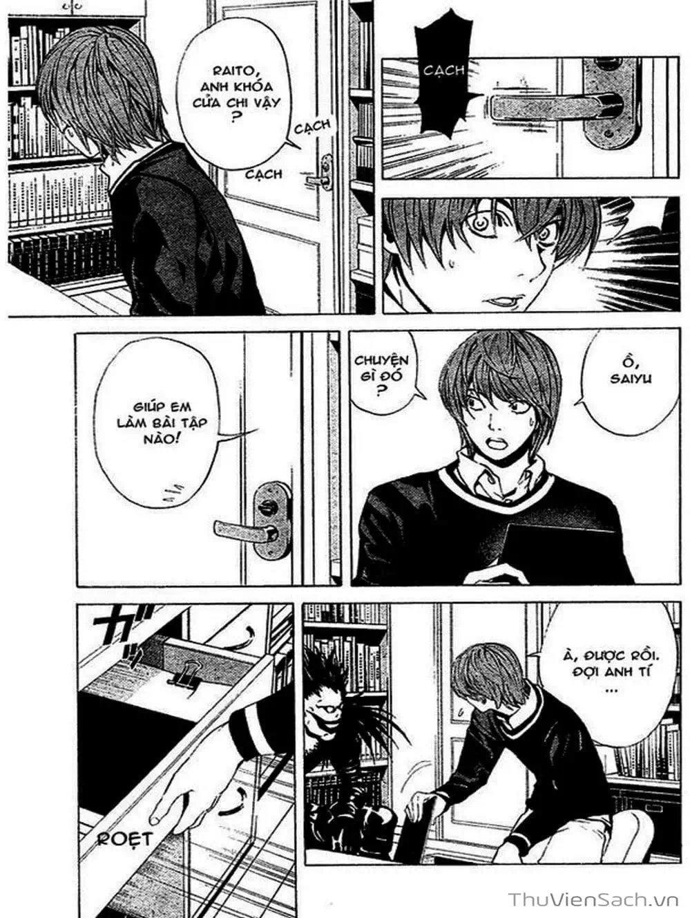 Truyện Tranh Cuốn Sổ Thiên Mệnh - Death Note trang 3