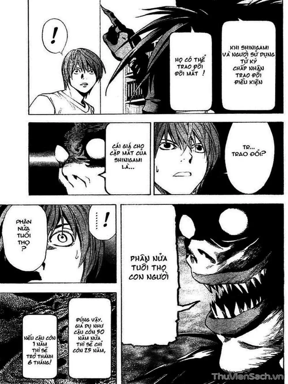 Truyện Tranh Cuốn Sổ Thiên Mệnh - Death Note trang 3