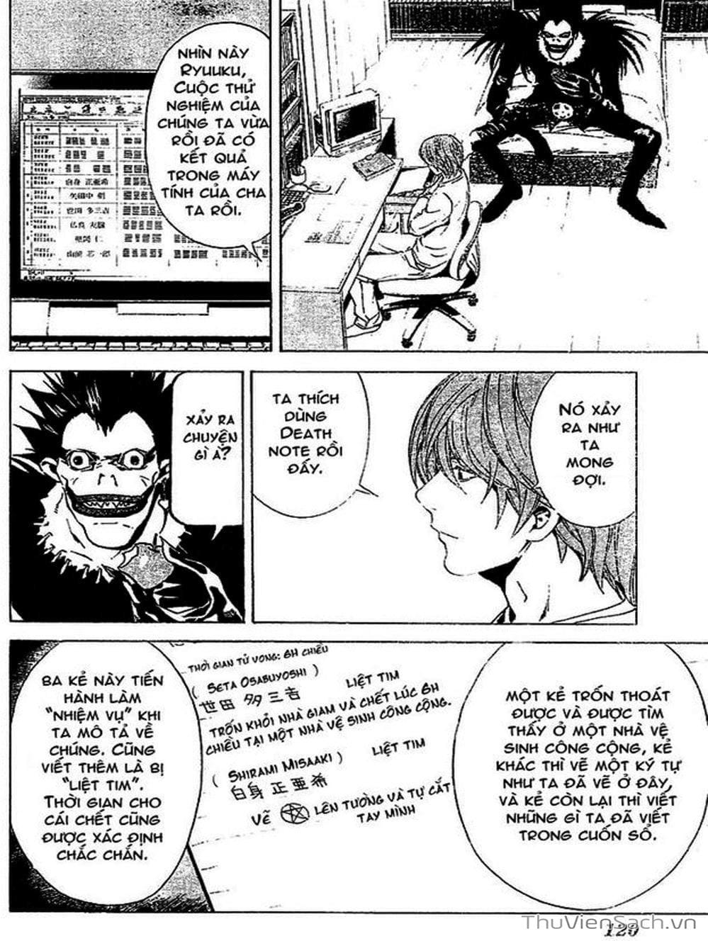 Truyện Tranh Cuốn Sổ Thiên Mệnh - Death Note trang 3