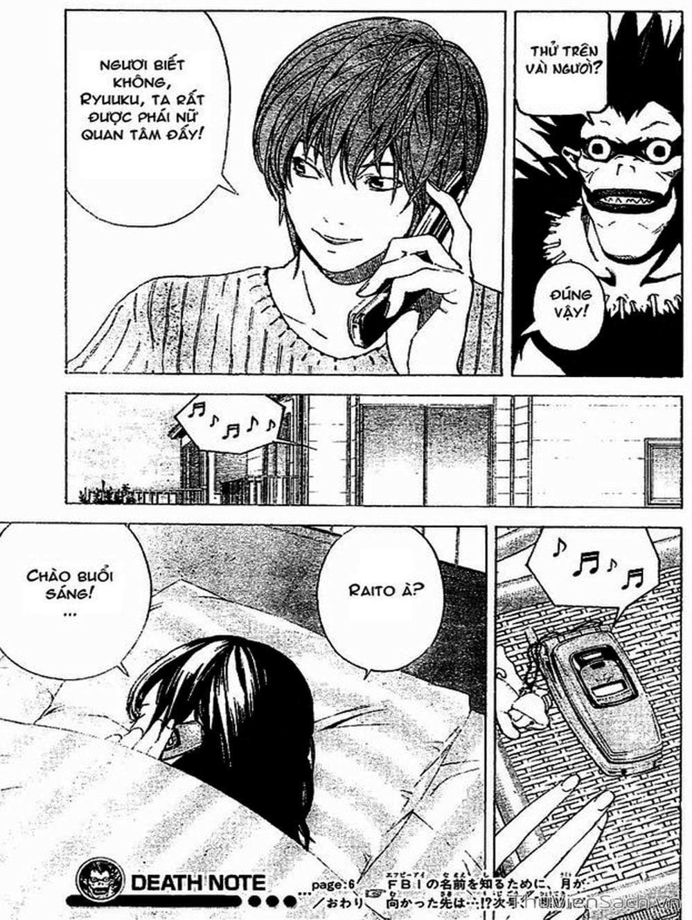 Truyện Tranh Cuốn Sổ Thiên Mệnh - Death Note trang 3
