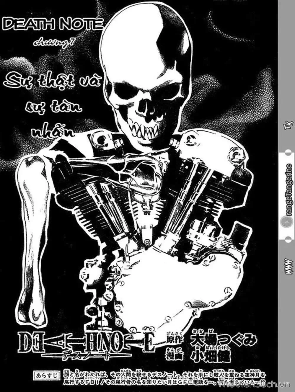 Truyện Tranh Cuốn Sổ Thiên Mệnh - Death Note trang 3