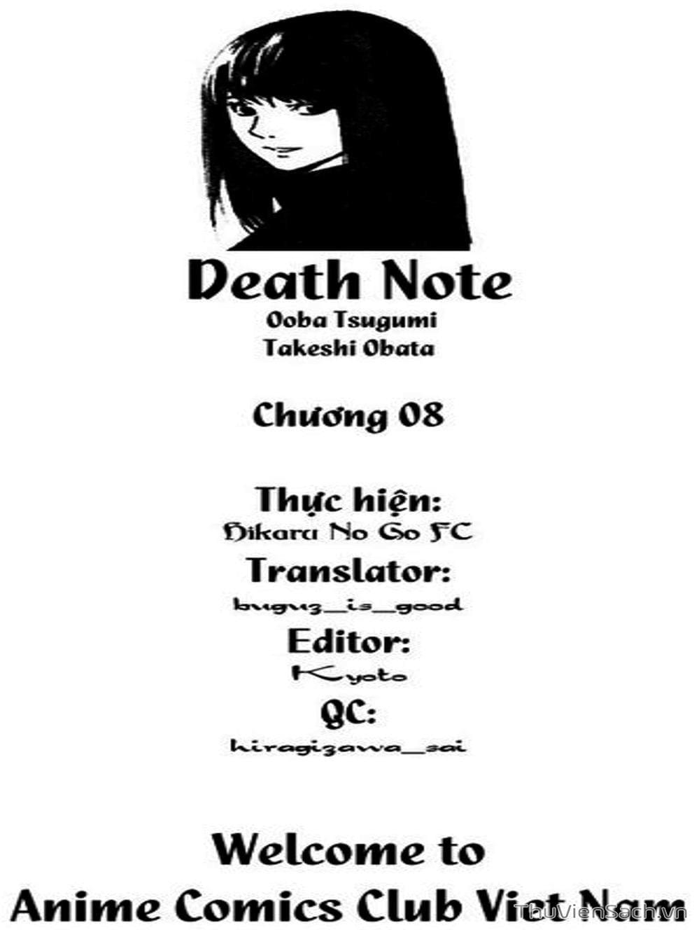 Truyện Tranh Cuốn Sổ Thiên Mệnh - Death Note trang 3