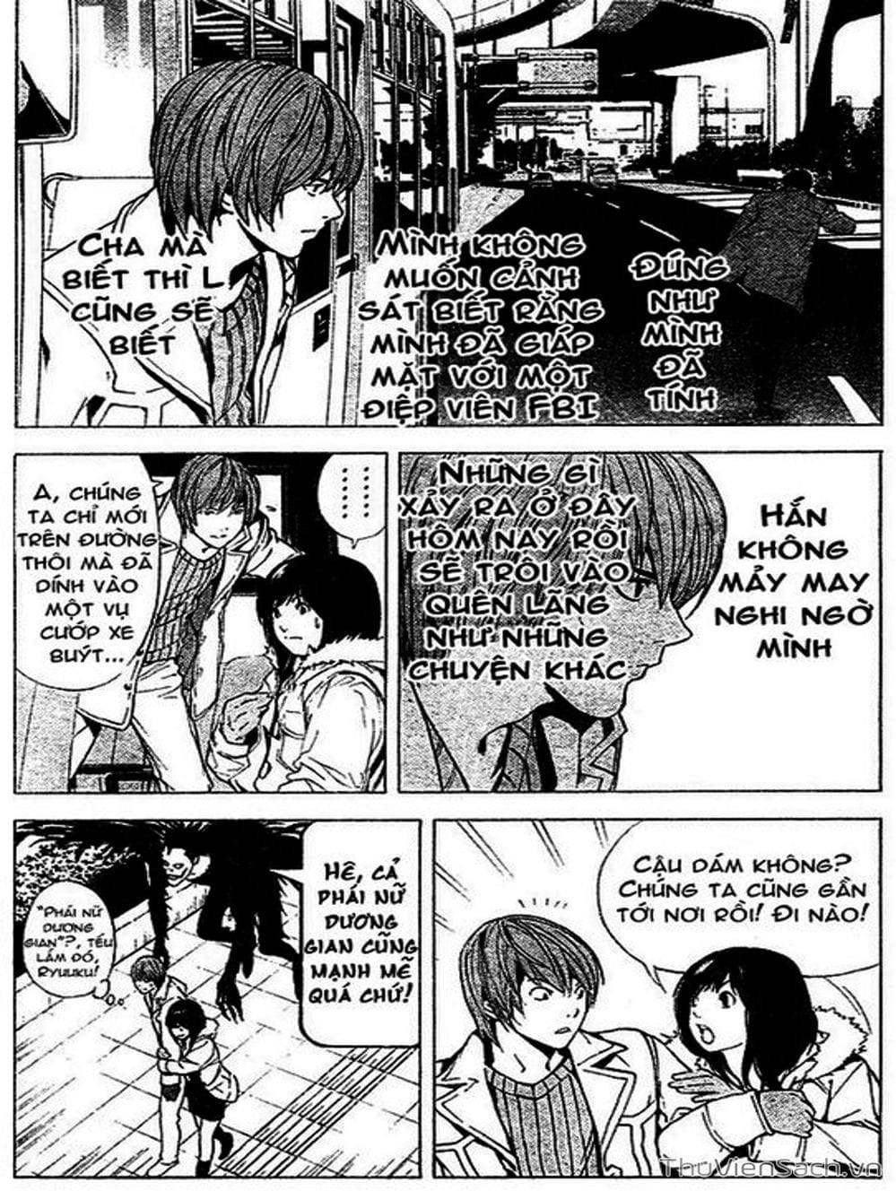 Truyện Tranh Cuốn Sổ Thiên Mệnh - Death Note trang 3
