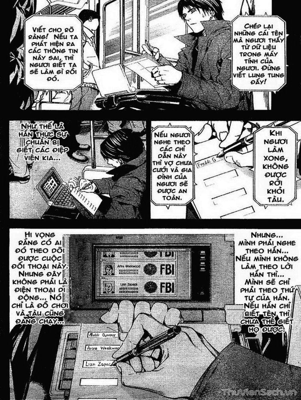 Truyện Tranh Cuốn Sổ Thiên Mệnh - Death Note trang 3