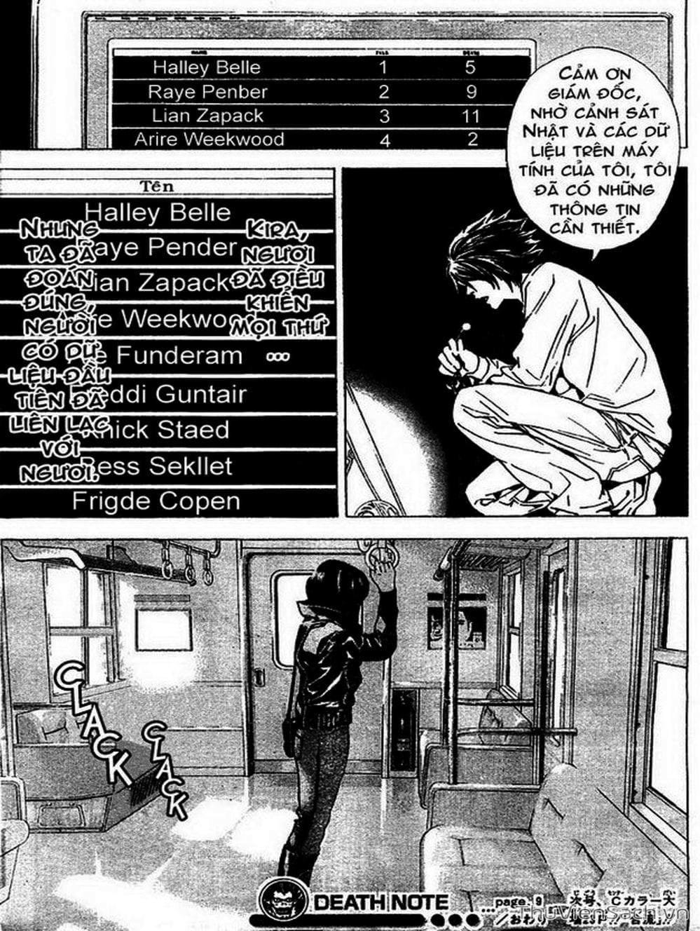 Truyện Tranh Cuốn Sổ Thiên Mệnh - Death Note trang 3