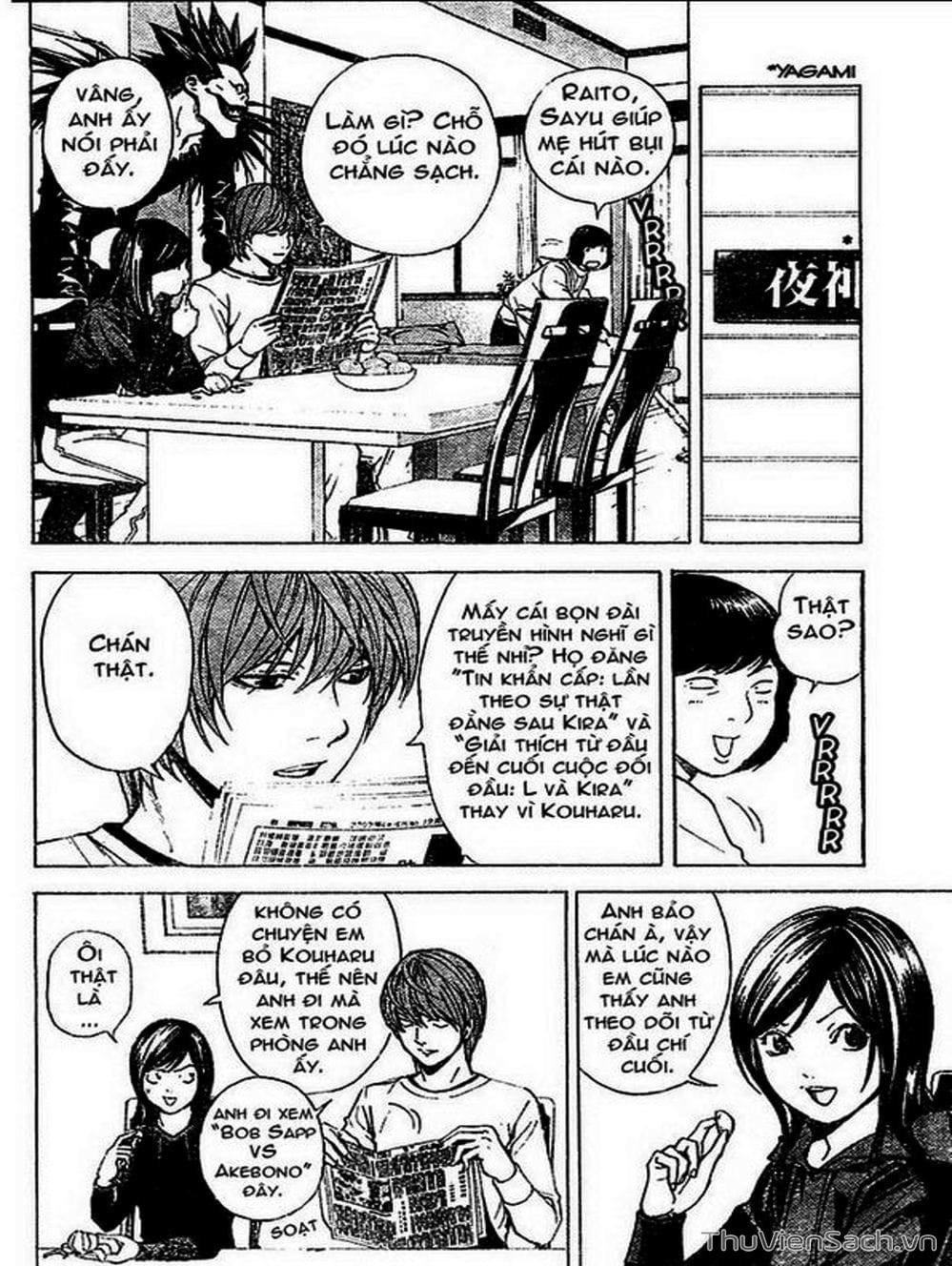 Truyện Tranh Cuốn Sổ Thiên Mệnh - Death Note trang 3