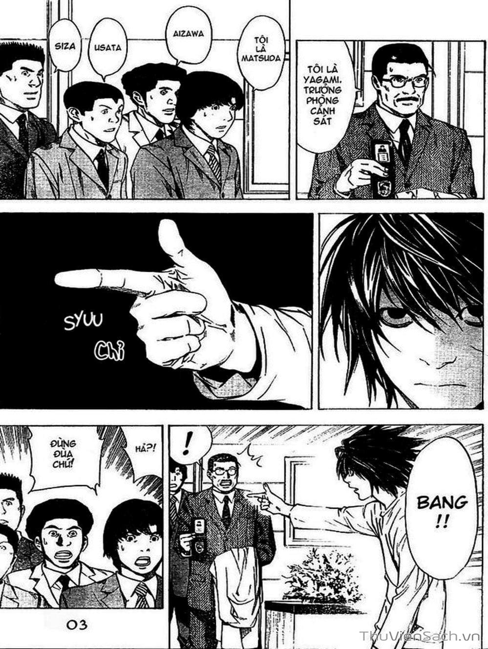 Truyện Tranh Cuốn Sổ Thiên Mệnh - Death Note trang 3