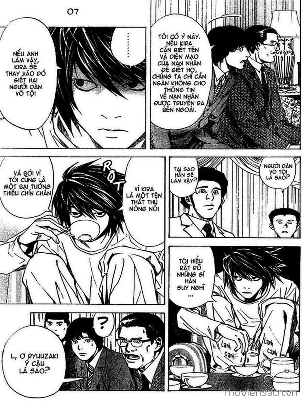 Truyện Tranh Cuốn Sổ Thiên Mệnh - Death Note trang 3
