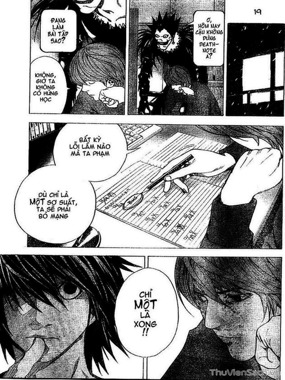 Truyện Tranh Cuốn Sổ Thiên Mệnh - Death Note trang 3