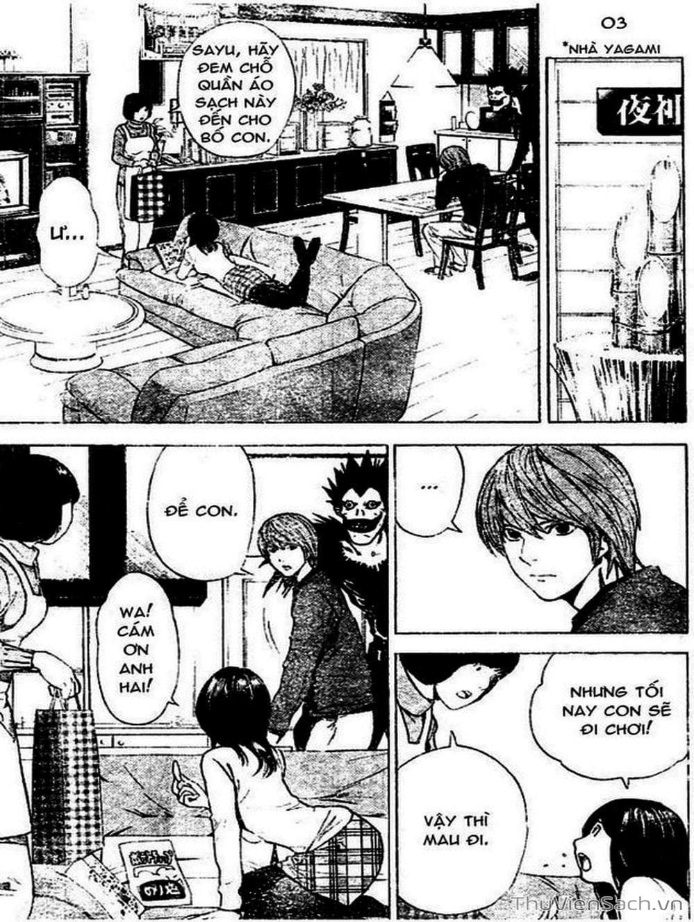 Truyện Tranh Cuốn Sổ Thiên Mệnh - Death Note trang 3