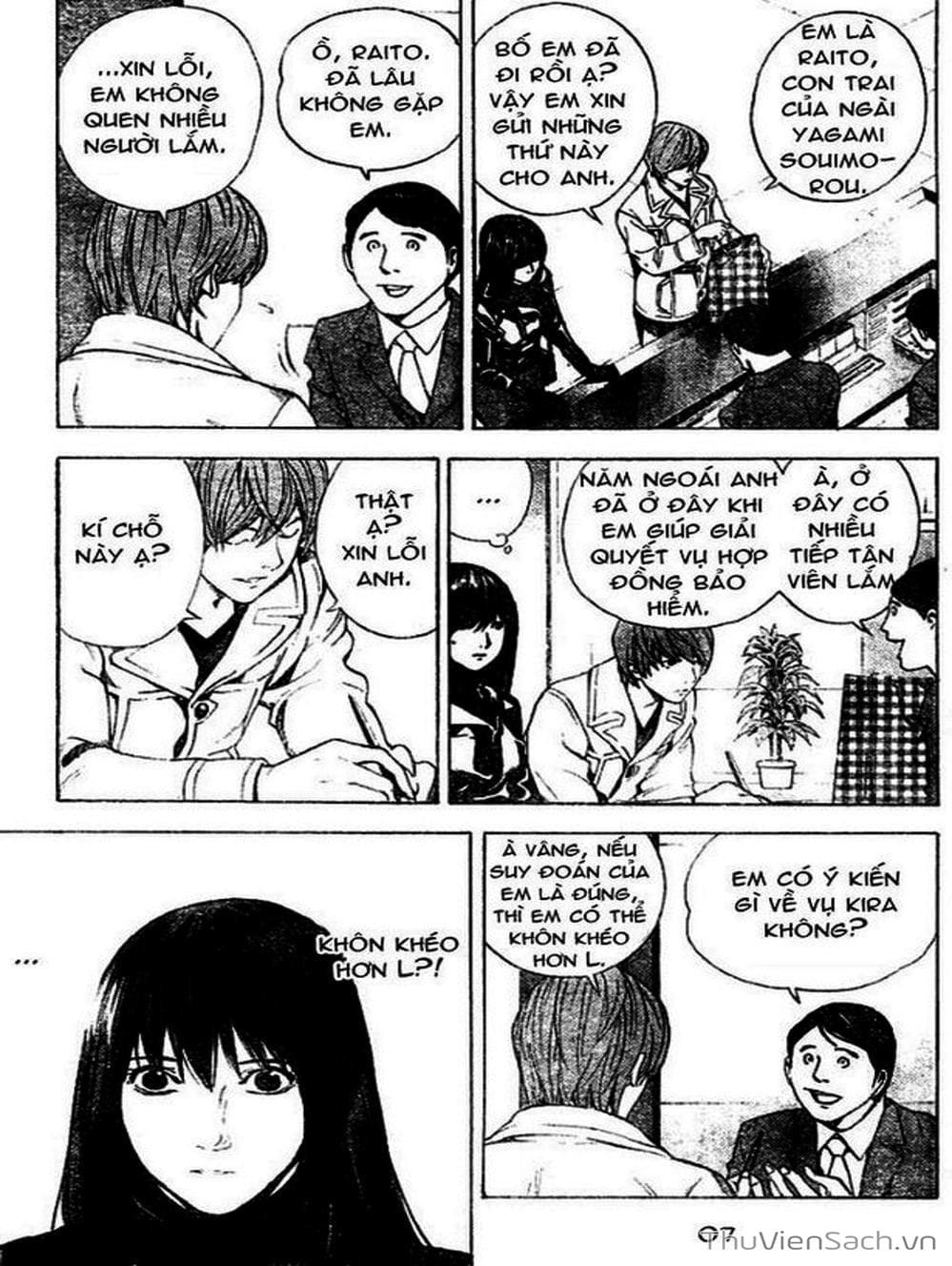 Truyện Tranh Cuốn Sổ Thiên Mệnh - Death Note trang 3