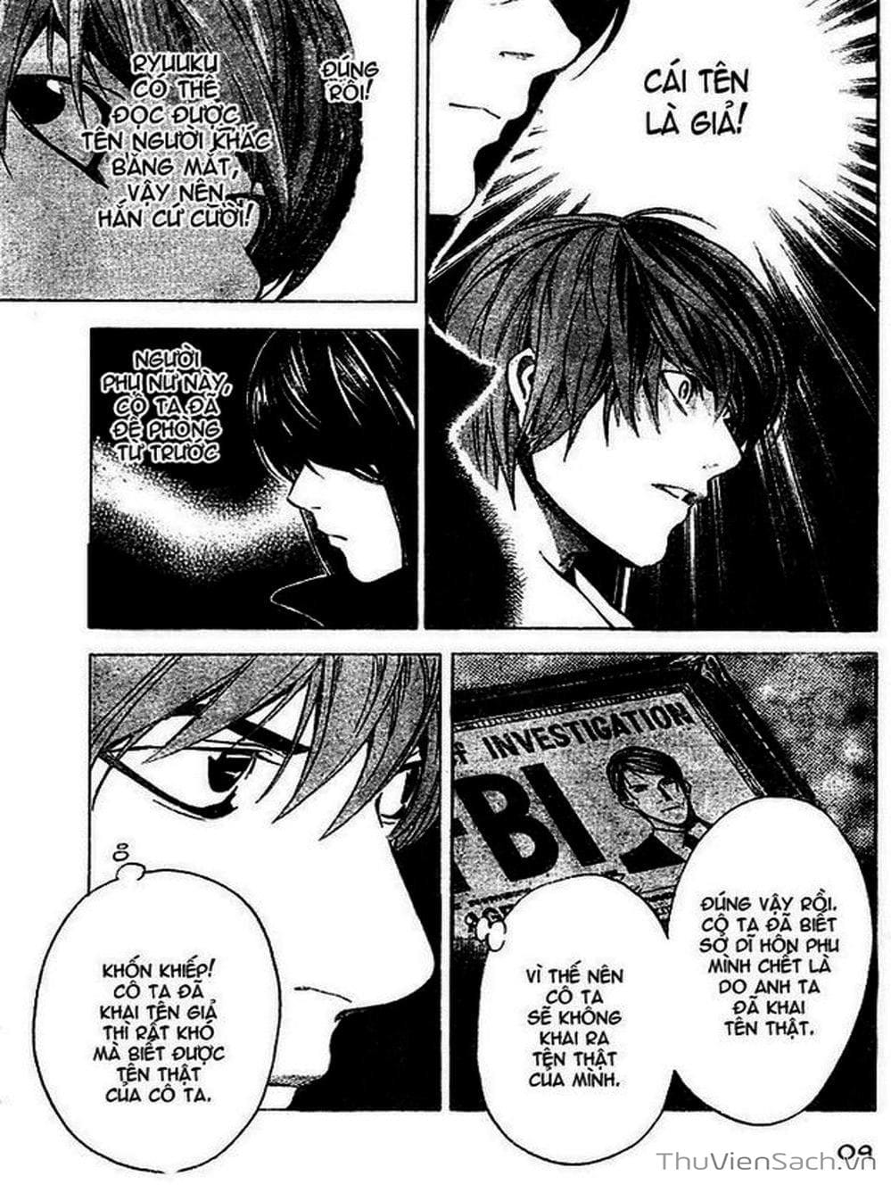 Truyện Tranh Cuốn Sổ Thiên Mệnh - Death Note trang 3