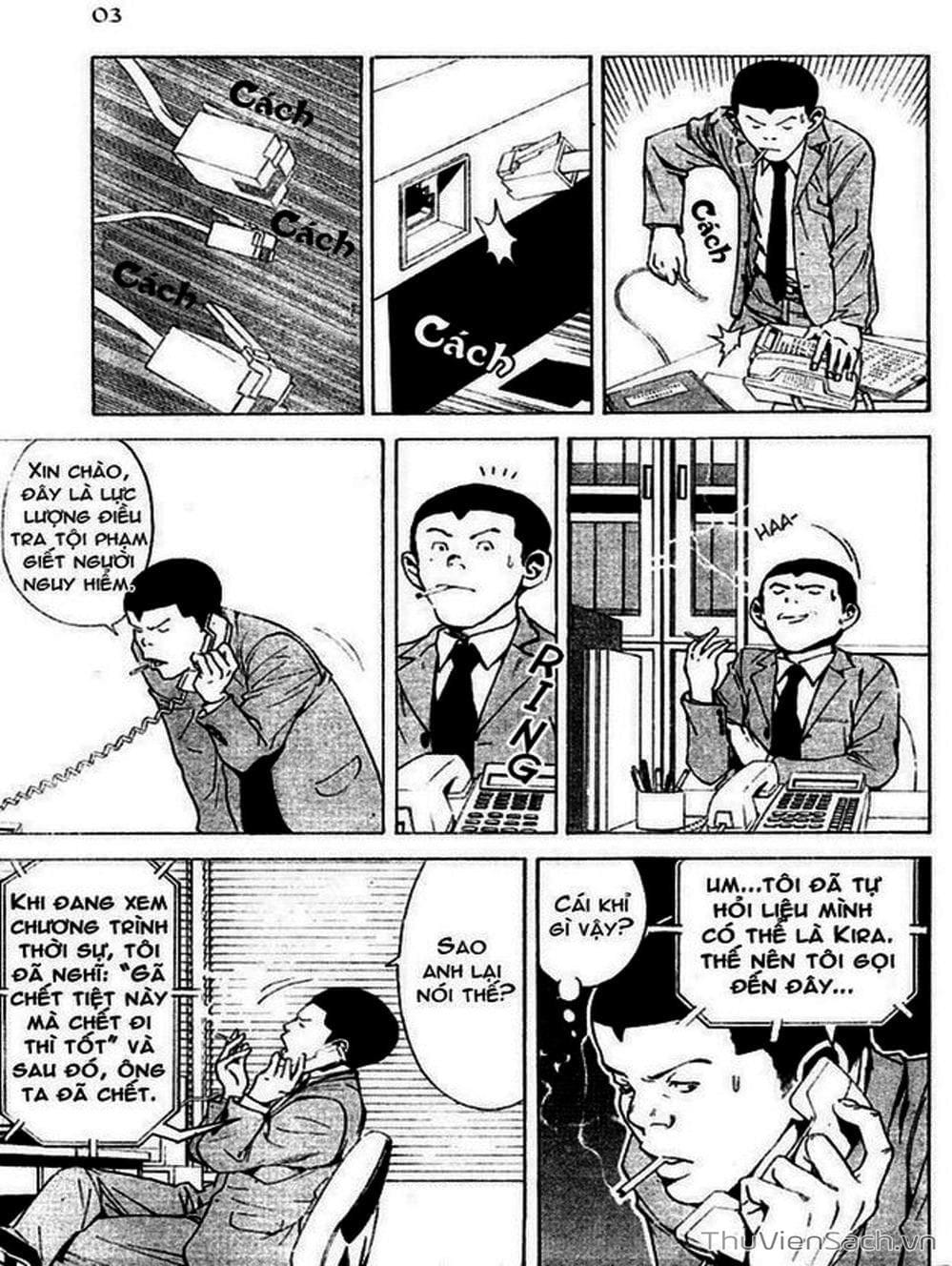 Truyện Tranh Cuốn Sổ Thiên Mệnh - Death Note trang 3